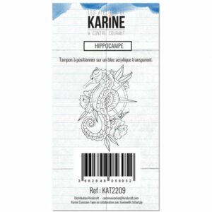 Tampon clear - Hippocampe - A contre courant - Les ateliers de Karine