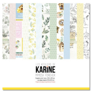 Collection 30,5 x 30,5 cm - Mimosa forever - Les ateliers de Karine