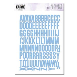 Alphabet autocollant- Rainbow - Les ateliers de Karine