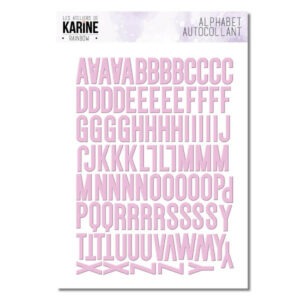 Alphabet autocollant- Rainbow - Les ateliers de Karine