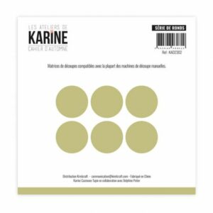 Dies - Série de ronds - Cahier d'automne - Les ateliers de Karine