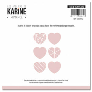 Dies - Série de cœurs - Romance - Les ateliers de Karine