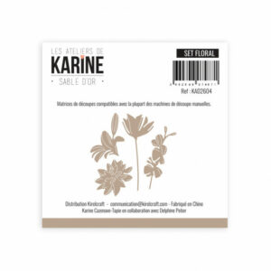 Dies - Set floral - Sable d'or - Les ateliers de Karine