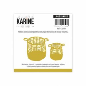 Dies - Jolis paniers - Hey baby - Les ateliers de Karine