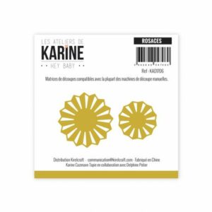 Dies - Rosaces - Hey baby - Les ateliers de Karine