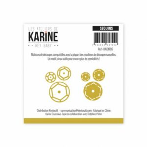 Dies - Sequins - Hey baby - Les ateliers de Karine