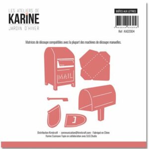Dies - Boîtes aux lettres - Jardin d'hiver - Les ateliers de Karine