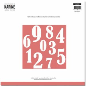 Dies - Chiffres - Jardin d'hiver - Les ateliers de Karine