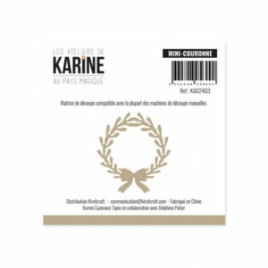 Dies - Mini couronne - Au pays magique - Les ateliers de Karine