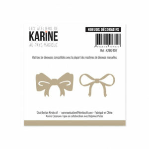 Dies - Nœuds décoratifs - Au pays magique - Les ateliers de Karine