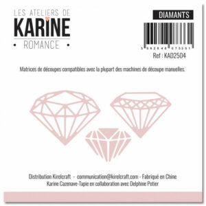 Dies - Diamants - Romance - Les ateliers de Karine