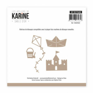 Dies - Set de plage - Sable d'or - Les ateliers de Karine