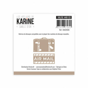 Dies - Valise and Co - Sable d'or - Les ateliers de Karine