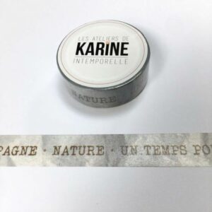 Masking tape - Intemporelle - Les ateliers de Karine