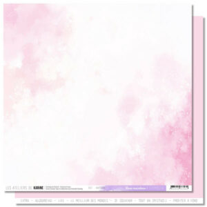 Papier 30,5 x 30,5 cm - Back to basic - Rainbow - Les ateliers de Karine