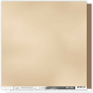 Papier 30,5 x 30,5 cm - Back to basic - Nude and wild - Les ateliers de Karine
