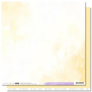 Papier 30,5 x 30,5 cm - Back to basic - Rainbow - Les ateliers de Karine