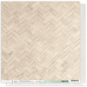 Papier 30,5 x 30,5 cm - n°2 - Sable d'or - Les ateliers de Karine