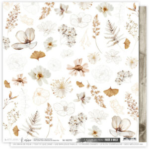Papier 30,5 x 30,5 cm - Nude and wild - Les ateliers de Karine
