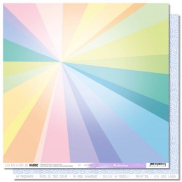 Papier 30,5 x 30,5 cm - Rainbow - Les ateliers de Karine
