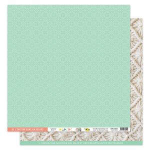Papier 30,5 x 30,5 cm - Dolce vita - n°4 - Florilèges Design