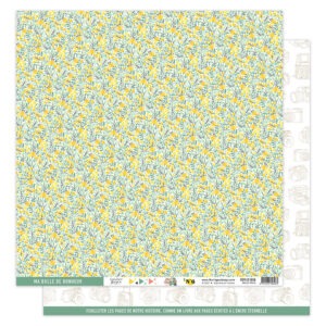 Papier 30,5 x 30,5 cm - Dolce vita - n°6 - Florilèges Design
