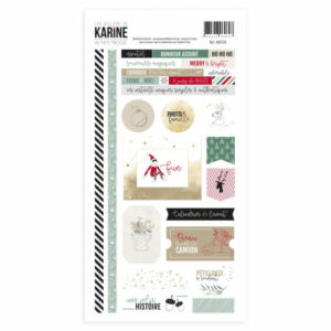 Planche d'étiquettes - Au pays magique - Les ateliers de Karine