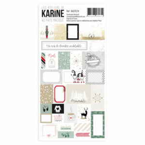 Planche d'étiquettes - Au pays magique - Les ateliers de Karine