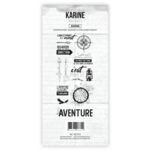 Tampon clear - Aventure - Nude and wild - Les ateliers de Karine