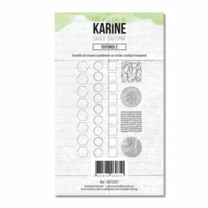 Tampon clear - Textures 2 - Les ateliers de Karine