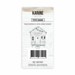 Tampon clear - Petite cabane - Sable d'or - Les ateliers de Karine