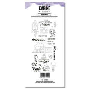 Tampon clear - Rainbow boy - Rainbow - Les ateliers de Karine