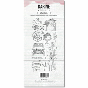 Tampon clear - C'était écrit... - Romance - Les ateliers de Karine