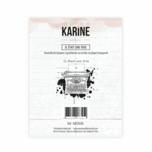 Tampon clear - Il était une fois - Nomade - Les ateliers de Karine