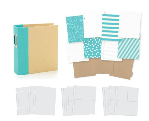 Classeur project life turquoise 6 x 8 inch - Snap - Simple Stories – Image 3