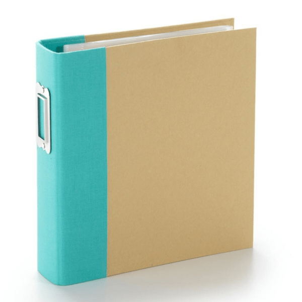 Classeur project life turquoise 6 x 8 inch - Snap - Simple Stories