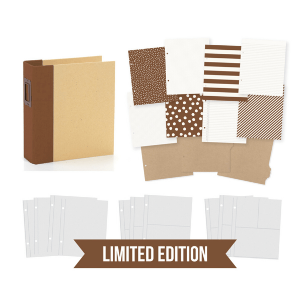 Classeur project life marron 6 x 8 inch - Snap - Simple Stories – Image 2