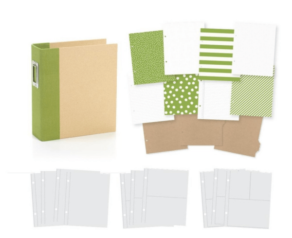 Classeur project life vert 6 x 8 inch - Snap - Simple Stories – Image 3