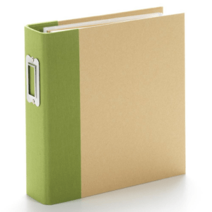 Classeur project life vert 6 x 8 inch - Snap - Simple Stories