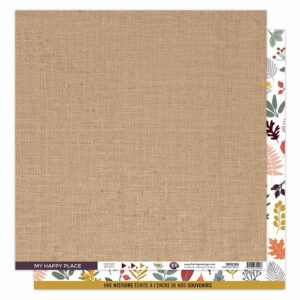 Papier 30,5 x 30,5 cm - Terre des sens - n°4 - Florilèges Design