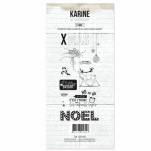 Tampon clear - X-mas - Au pays magique - Les ateliers de Karine