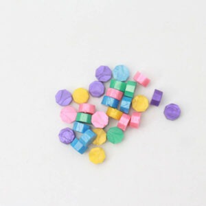 Pastilles de cire à cacheter - Arc en ciel - DIY & cie