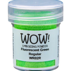 Poudre à embosser WOW! Fluorescent green - Vert