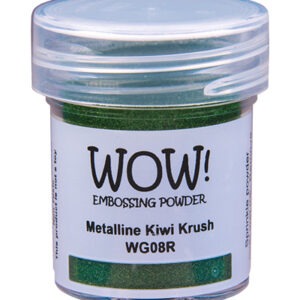 Poudre à embosser WOW! Metalline kiwi krush - Vert