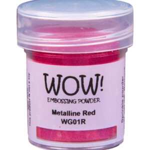 Poudre à embosser - WOW! Metalline red - Rose