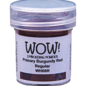 Poudre à embosser WOW! Primary burgundy red - Rouge