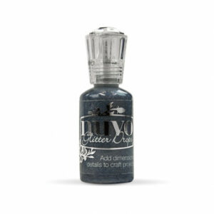 Glitter Drops Night sky - Bleu