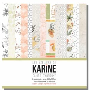 Collection 30,5 x 30,5 cm - Cahier d'automne - Les ateliers de Karine