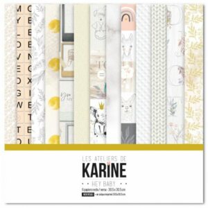 Collection 30,5 x 30,5 cm - Hey baby - Les ateliers de Karine