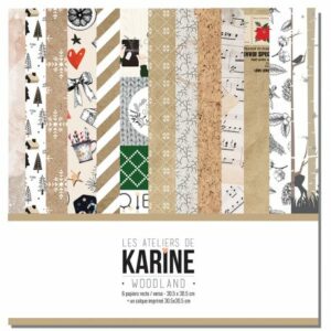 Collection 30,5 x 30,5 cm - Woodland - Les ateliers de Karine